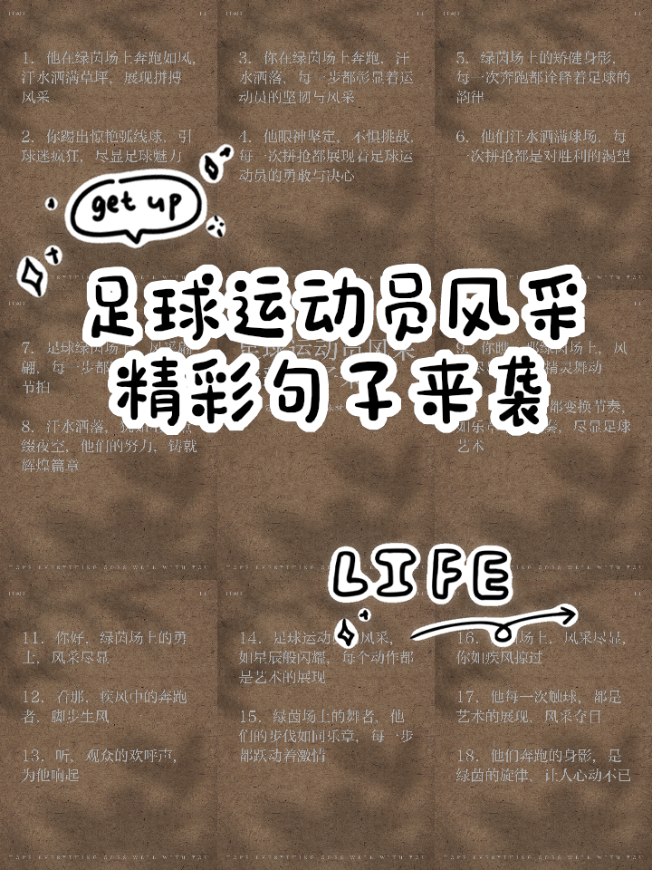 包含球迷语录大盘点：你中几条？的词条